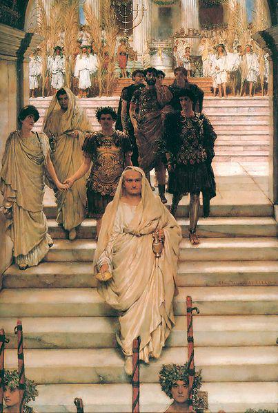  The Triumph of Titus by Lawrence Alma-Tadema